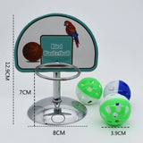 Maxbell Maxbell Bird Training Basketball Toys Parrot Intelligence Toy with 1 Stand 3 Balls