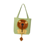 Maxbell Pet Carrier Shoulder Bag Tote Handbag Pouch Small Animals Kitty Camping S Light Green