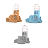 Hamster Water Bottle Auto Dispenser Drinker Bowl Feeding Watering for Bunny Orange - Aladdin Shoppers