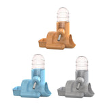 Hamster Water Bottle Auto Dispenser Drinker Bowl Feeding Watering for Bunny Orange - Aladdin Shoppers