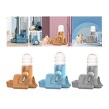 Hamster Water Bottle Auto Dispenser Drinker Bowl Feeding Watering for Bunny Orange - Aladdin Shoppers