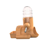 Hamster Water Bottle Auto Dispenser Drinker Bowl Feeding Watering for Bunny Orange - Aladdin Shoppers