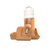 Hamster Water Bottle Auto Dispenser Drinker Bowl Feeding Watering for Bunny Orange - Aladdin Shoppers