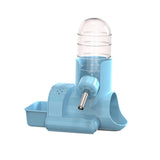 Hamster Water Bottle Auto Dispenser Drinker Bowl Feeding Watering for Bunny Blue - Aladdin Shoppers