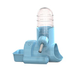 Hamster Water Bottle Auto Dispenser Drinker Bowl Feeding Watering for Bunny Blue - Aladdin Shoppers