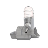 Hamster Water Bottle Auto Dispenser Drinker Bowl Feeding Watering for Bunny Gray - Aladdin Shoppers
