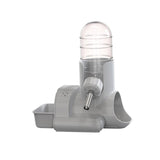 Hamster Water Bottle Auto Dispenser Drinker Bowl Feeding Watering for Bunny Gray - Aladdin Shoppers