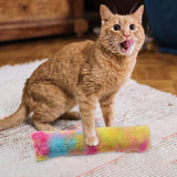 Cat Catnip Toy Chewing Durable Scratching Training toy Indoor Cats Yellow Colorful - Aladdin Shoppers