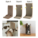 Cat Scratcher Cardboard Lounge Bed Thicken Corrugated Paper Scratch Pad Style A - Aladdin Shoppers