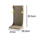 Cat Scratcher Cardboard Lounge Bed Thicken Corrugated Paper Scratch Pad Style B - Aladdin Shoppers