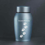 Maxbell Maxbell Pet Urns Remembrance Loose Memorial Pets Gift Casket Cremation Memorial Urn Blue