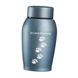Maxbell Maxbell Pet Urns Remembrance Loose Memorial Pets Gift Casket Cremation Memorial Urn Blue