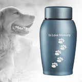 Maxbell Maxbell Pet Urns Remembrance Loose Memorial Pets Gift Casket Cremation Memorial Urn Blue