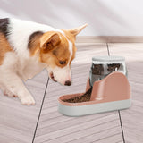 Maxbell Maxbell Pet Water Dispenser Cat Gravity Water Feeder for Large Dogs Kitten Puppy Pink