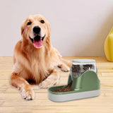 Maxbell Maxbell Pet Water Dispenser Cat Gravity Water Feeder for Large Dogs Kitten Puppy Green