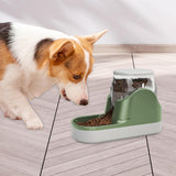Maxbell Maxbell Pet Water Dispenser Cat Gravity Water Feeder for Large Dogs Kitten Puppy Green