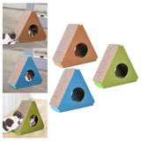 Maxbell Maxbell Cat Scratcher Cardboard Nest Bed Grind Claws Wear Resistant Cat Scratch Pad Brown