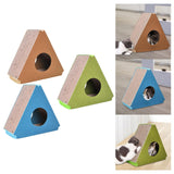 Maxbell Maxbell Cat Scratcher Cardboard Nest Bed Grind Claws Wear Resistant Cat Scratch Pad Brown