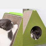 Maxbell Maxbell Cat Scratcher Cardboard Nest Bed Grind Claws Wear Resistant Cat Scratch Pad Brown