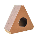 Maxbell Maxbell Cat Scratcher Cardboard Nest Bed Grind Claws Wear Resistant Cat Scratch Pad Brown