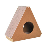 Maxbell Maxbell Cat Scratcher Cardboard Nest Bed Grind Claws Wear Resistant Cat Scratch Pad Brown