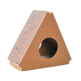 Maxbell Maxbell Cat Scratcher Cardboard Nest Bed Grind Claws Wear Resistant Cat Scratch Pad Brown