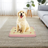 Pet Toilet Dog Potty Tray Detachable Cleaning Tool Litter Tray for Bathroom pink without wall - Aladdin Shoppers