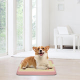 Pet Toilet Dog Potty Tray Detachable Cleaning Tool Litter Tray for Bathroom pink without wall - Aladdin Shoppers