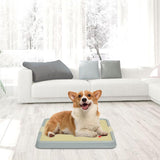 Pet Toilet Dog Potty Tray Detachable Cleaning Tool Litter Tray for Bathroom blue without wall - Aladdin Shoppers