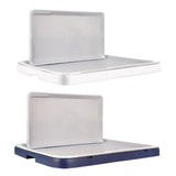 Dog Toilet Dog Potty Tray Washable Bedpan for Bunny Apartments Balcony blue gray - Aladdin Shoppers