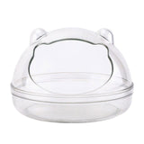 Maxbell Maxbell Hamster Sand Bath Container Basin Toilet for Supplies Cage Accessories Round M