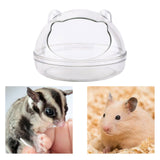 Maxbell Maxbell Hamster Sand Bath Container Basin Toilet for Supplies Cage Accessories Round M