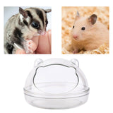 Maxbell Maxbell Hamster Sand Bath Container Basin Toilet for Supplies Cage Accessories Round M