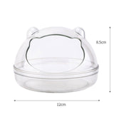 Maxbell Maxbell Hamster Sand Bath Container Basin Toilet for Supplies Cage Accessories Round M