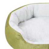 Maxbell Maxbell Pet Cat Bed Kennel Warm Soft 45x40x11cm Portable Pet Supplies Green