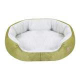 Maxbell Maxbell Pet Cat Bed Kennel Warm Soft 45x40x11cm Portable Pet Supplies Green