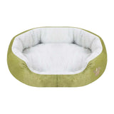 Maxbell Maxbell Pet Cat Bed Kennel Warm Soft 45x40x11cm Portable Pet Supplies Green