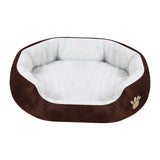 Maxbell Maxbell Pet Cat Bed Kennel Warm Soft 45x40x11cm Portable Pet Supplies Coffee