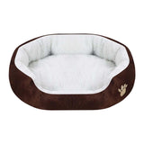 Maxbell Maxbell Pet Cat Bed Kennel Warm Soft 45x40x11cm Portable Pet Supplies Coffee