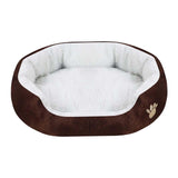 Maxbell Maxbell Pet Cat Bed Kennel Warm Soft 45x40x11cm Portable Pet Supplies Coffee