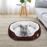 Maxbell Maxbell Pet Cat Bed Kennel Warm Soft 45x40x11cm Portable Pet Supplies Coffee