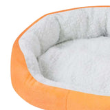 Maxbell Maxbell Pet Cat Bed Kennel Warm Soft 45x40x11cm Portable Pet Supplies Orange