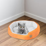 Maxbell Maxbell Pet Cat Bed Kennel Warm Soft 45x40x11cm Portable Pet Supplies Orange