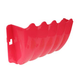 Maxbell Maxbell Rabbit Hay Shelf Food Dispenser Hay Box Hanging Holder Grass Feeder for Bunny rose red
