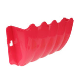 Maxbell Maxbell Rabbit Hay Shelf Food Dispenser Hay Box Hanging Holder Grass Feeder for Bunny rose red