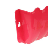 Maxbell Maxbell Rabbit Hay Shelf Food Dispenser Hay Box Hanging Holder Grass Feeder for Bunny rose red