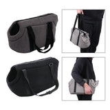 Maxbell Maxbell Pet Carrier Bag Detachable Shoulder Bag with Shoulder Strap for Walking black