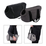 Maxbell Maxbell Pet Carrier Bag Detachable Shoulder Bag with Shoulder Strap for Walking black