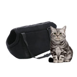 Maxbell Maxbell Pet Carrier Bag Detachable Shoulder Bag with Shoulder Strap for Walking black