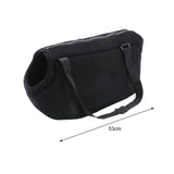 Maxbell Maxbell Pet Carrier Bag Detachable Shoulder Bag with Shoulder Strap for Walking black